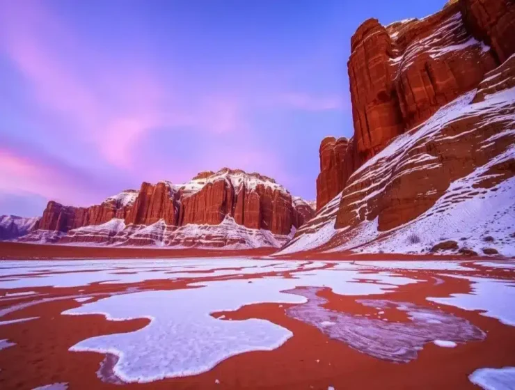 winter challenges Wadi Rum