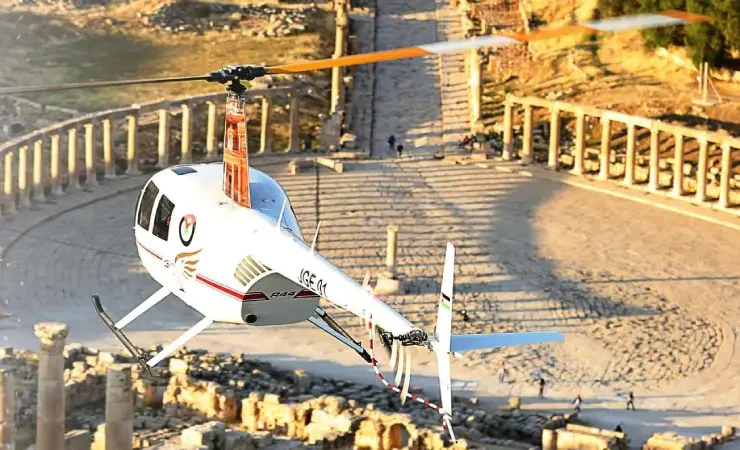 Amman 17 minutes Helicopter