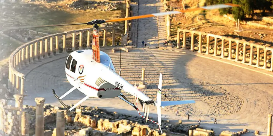 Amman 17 minutes Helicopter