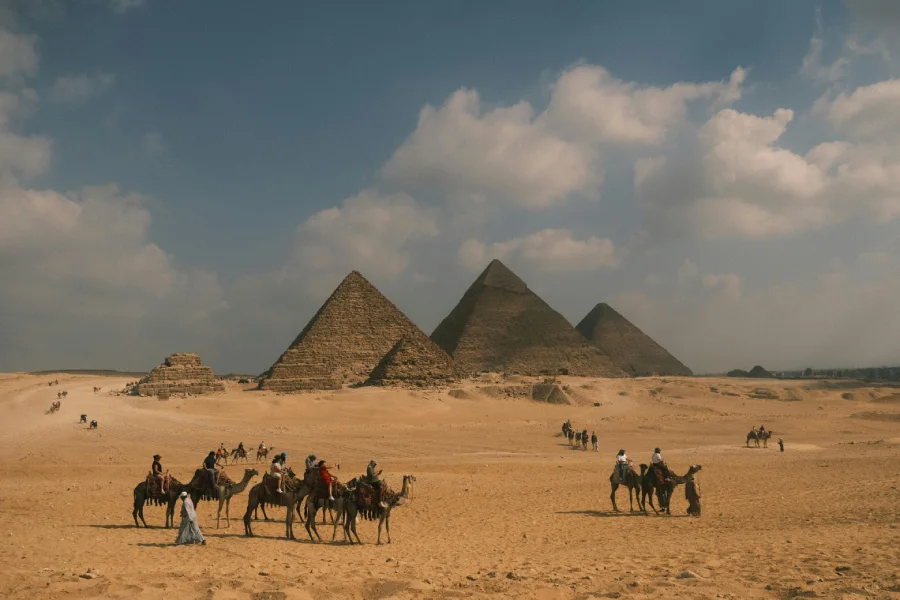 Camel Ride at Giza