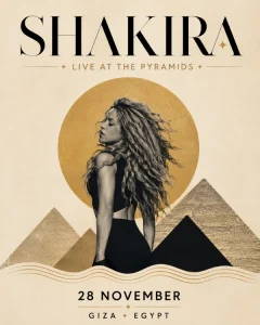8-Day Cairo Nile Cruise with Shakira Live at the Pyramids – 2026
