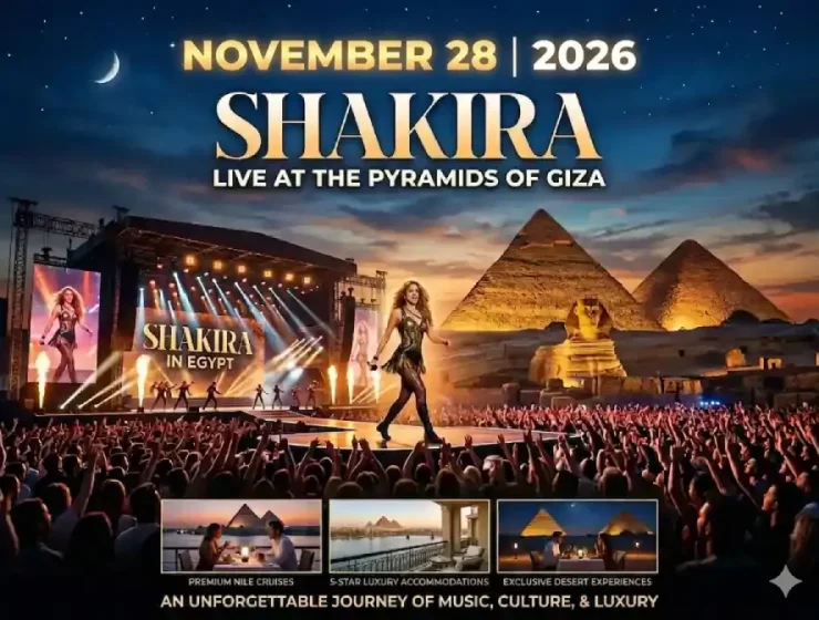 Shakira Concert at the Pyramids november