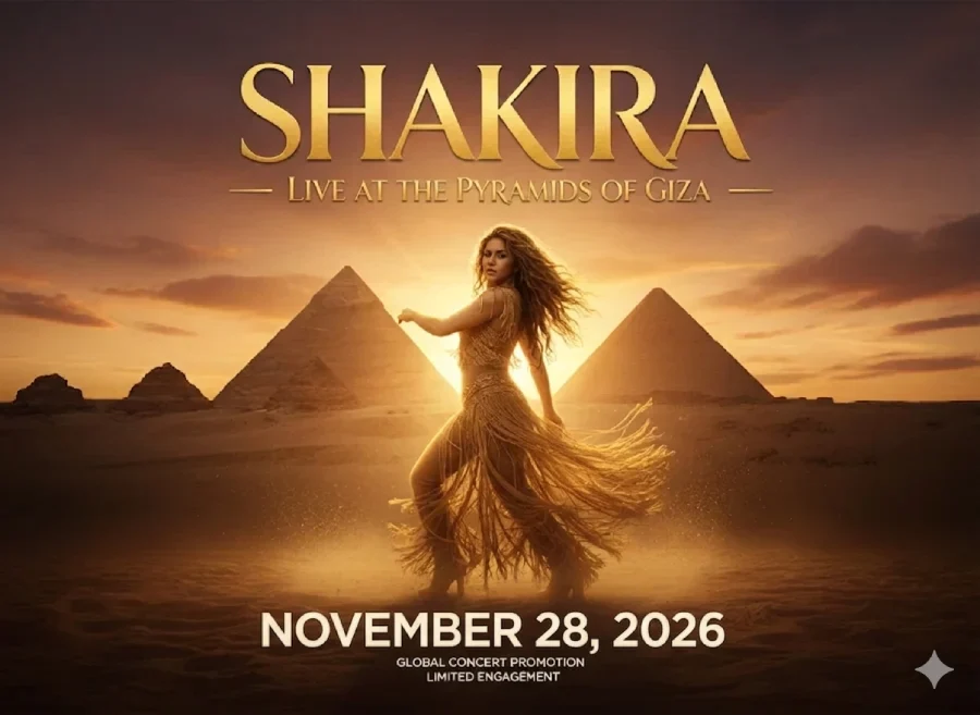 Shakira will perform in Egypt november