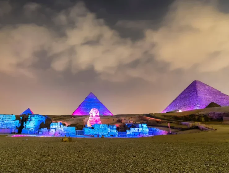 Sound and Light Show at the Giza Pyramids