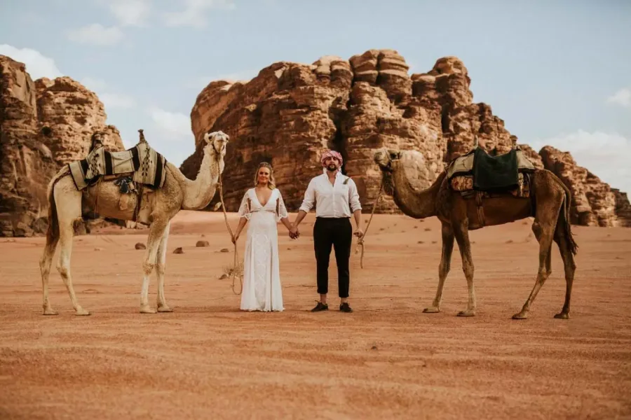 Wedding in the Desert