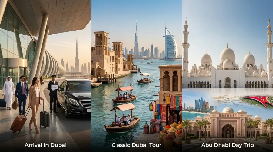 Dubai New Year Package Itinerary