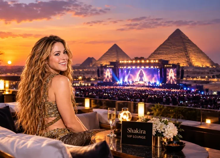 Shakira VIP Lounge