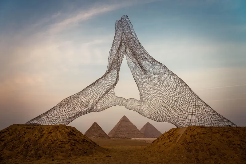 Forever Is Now exhibition Egypt