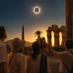 Solar Eclipse in Egypt